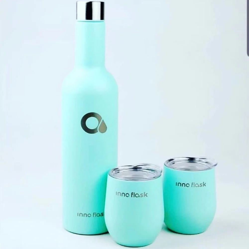 Inno Flask Wine Bottle and Wine Tumbler Set BRAND NEW - Picture 1 of 5